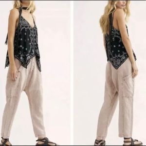 NWT FREE PEOPLE DESERT HAZE HAREM PANTS